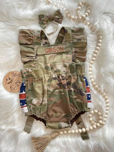 Load image into Gallery viewer, Uniform Romper (girl) READ THE DESCRIPTION BEFORE PURCHASING!