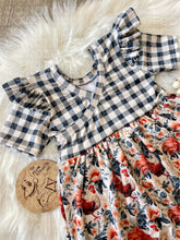 Load image into Gallery viewer, Roosters Bubble Romper