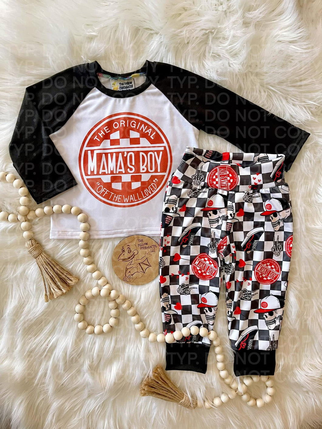 OTW Mama’s Boy Raglan/Joggers Set