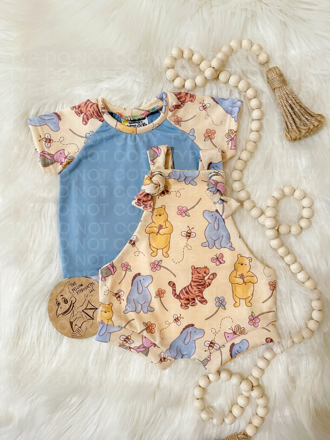 Classic Bear Knotted Overalls