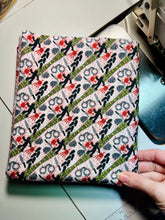 Load image into Gallery viewer, Crime Scene Keyfob Scrunchie
