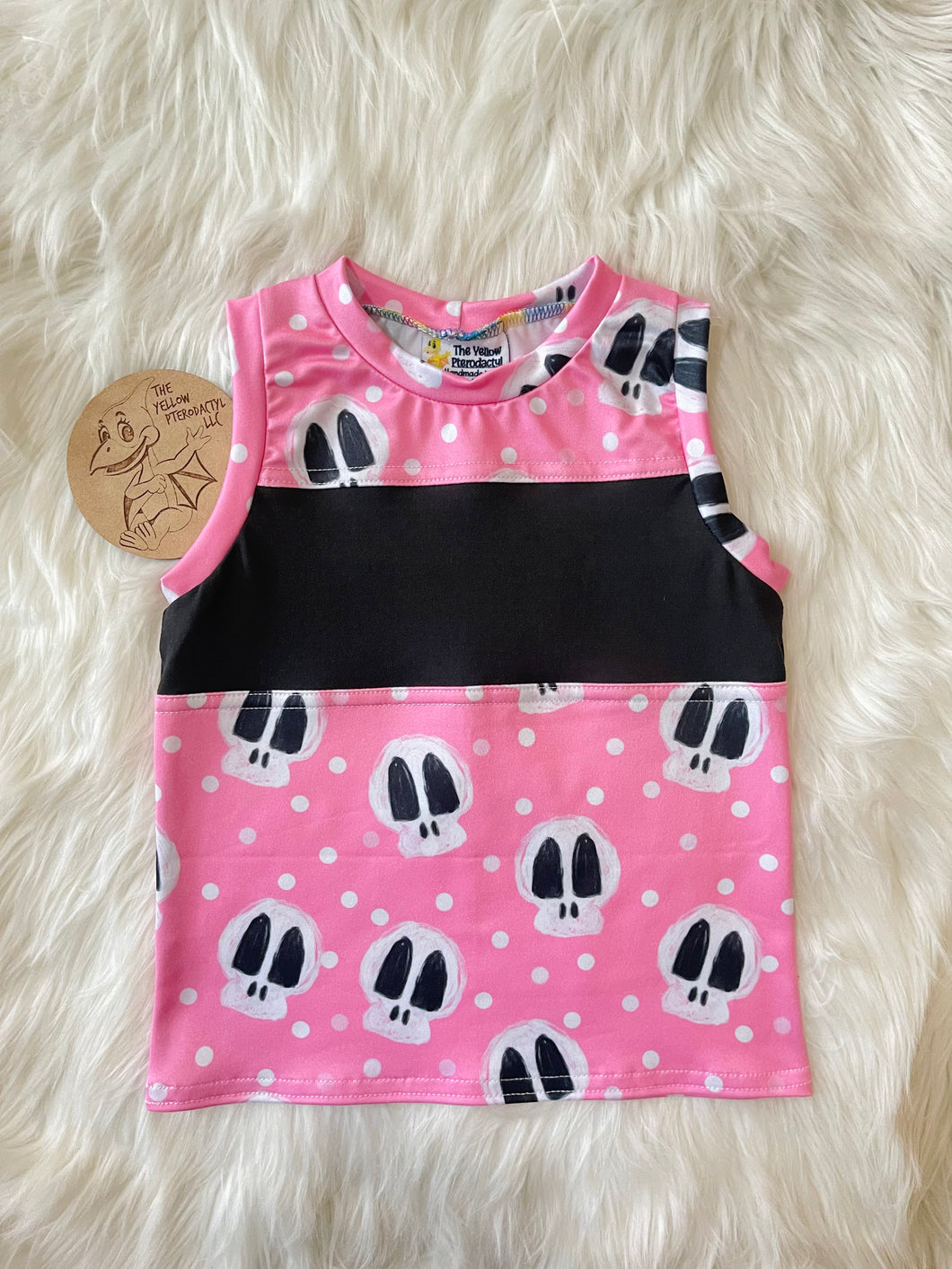 2T colorblock tank
