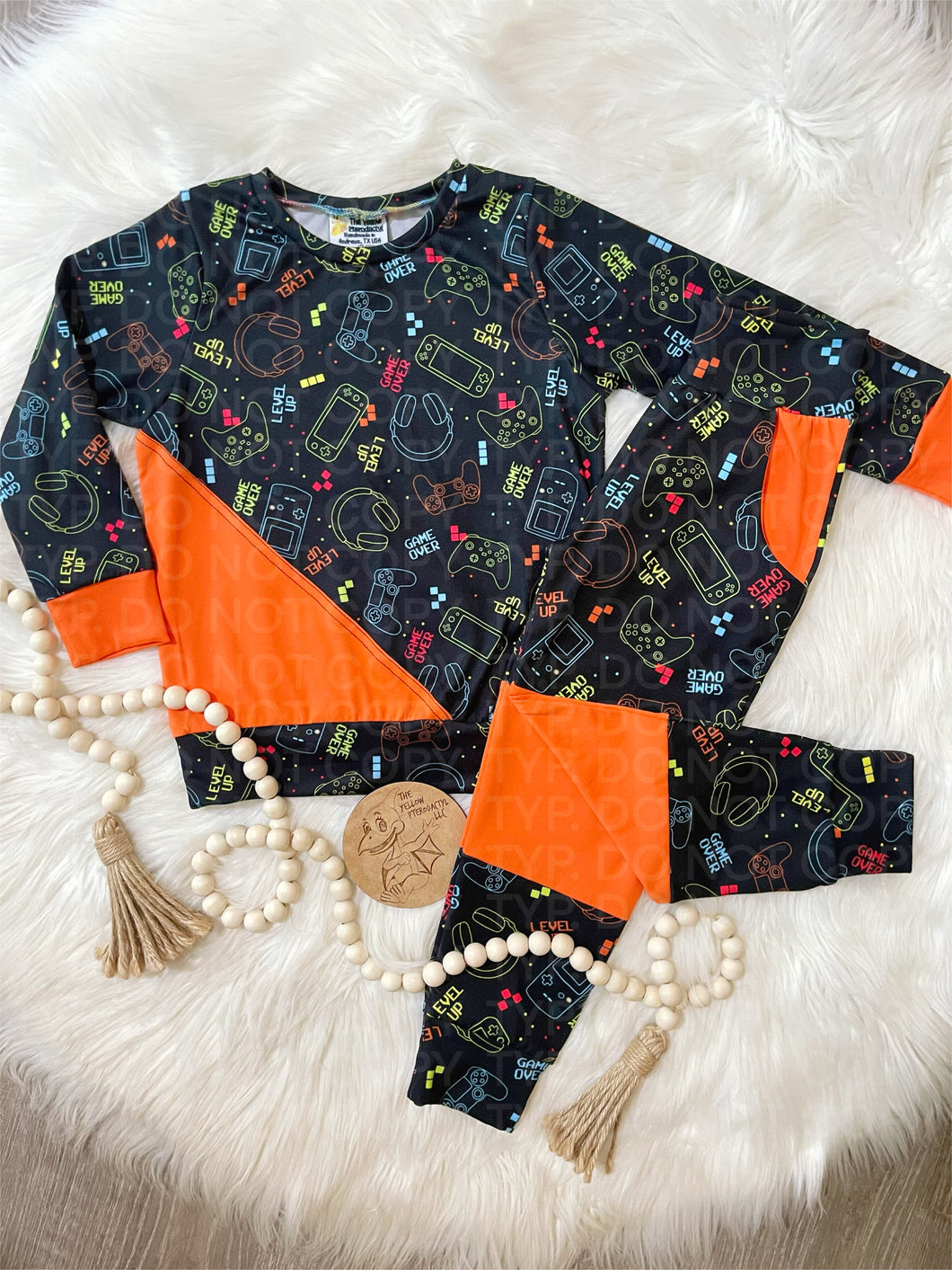 Gamer Colorblock Crewneck & Joggers Set