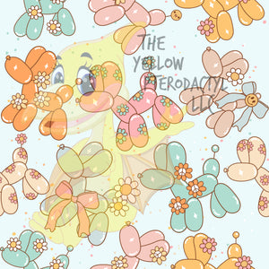 Floral Balloon Dogs
