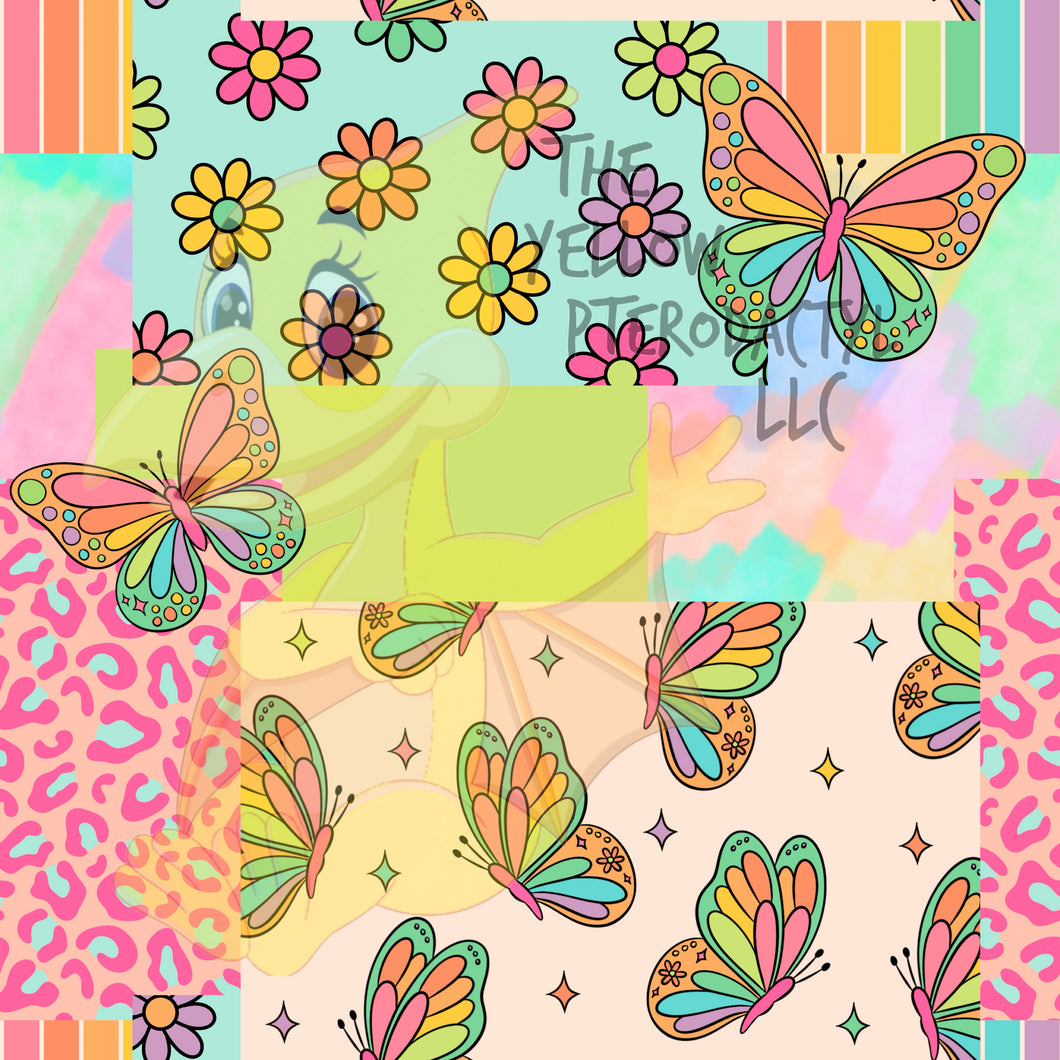 Patchwork Butterflies