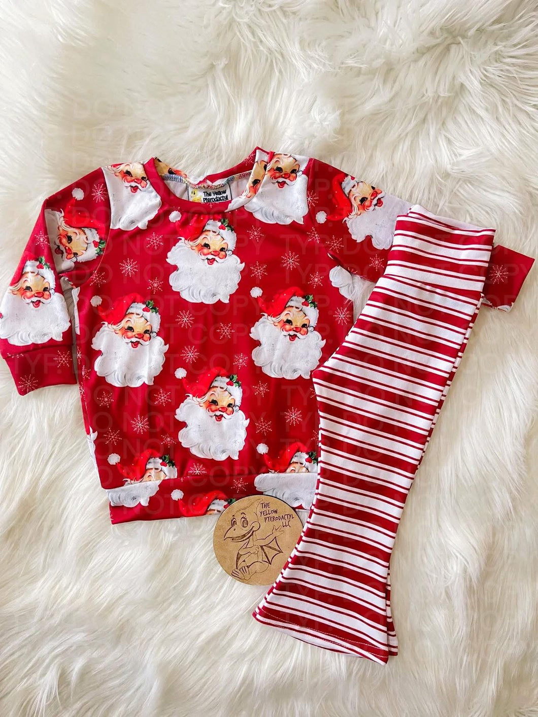 9/12M crewneck and flares set