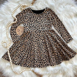 Leopard Twirl Dress