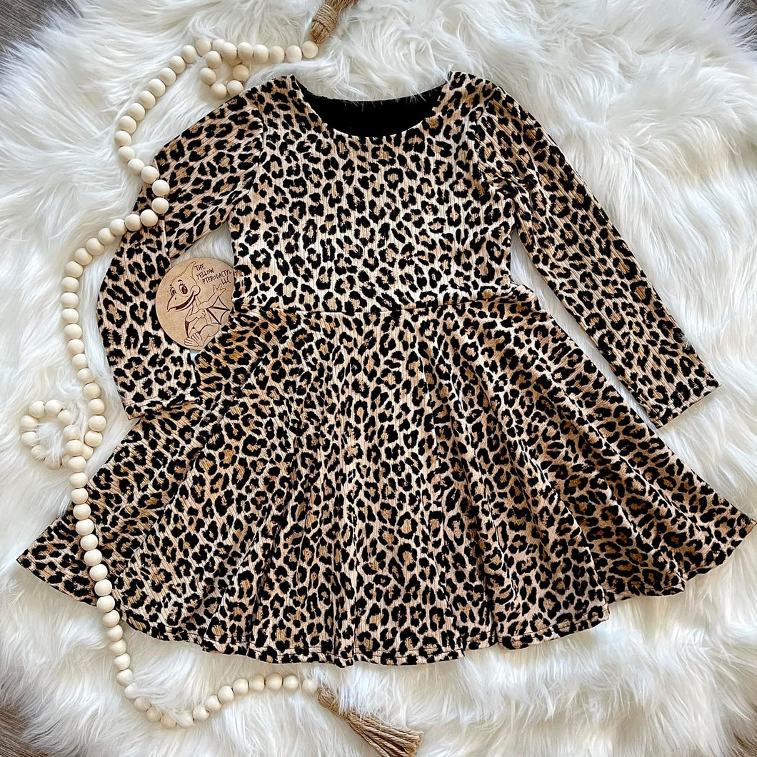 Leopard Twirl Dress