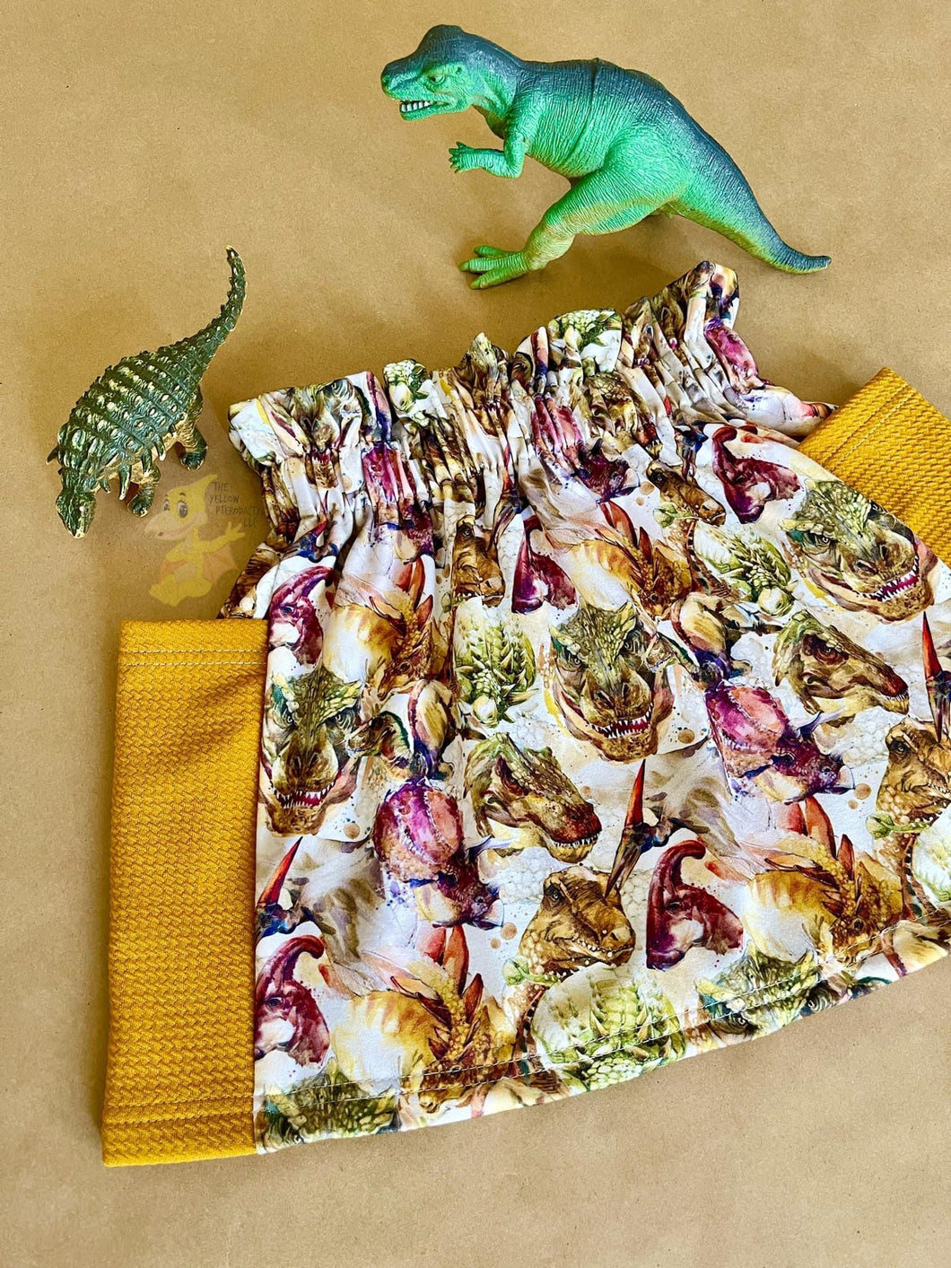 Dino Pocket Skirt
